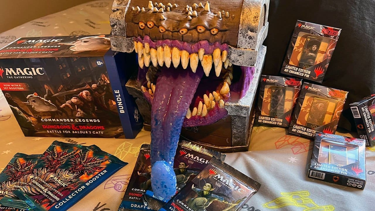 Commander Legends: Battle for Baldur’s Gate combines Dungeons & Dragons and Magic: The Gathering for multiplayer format