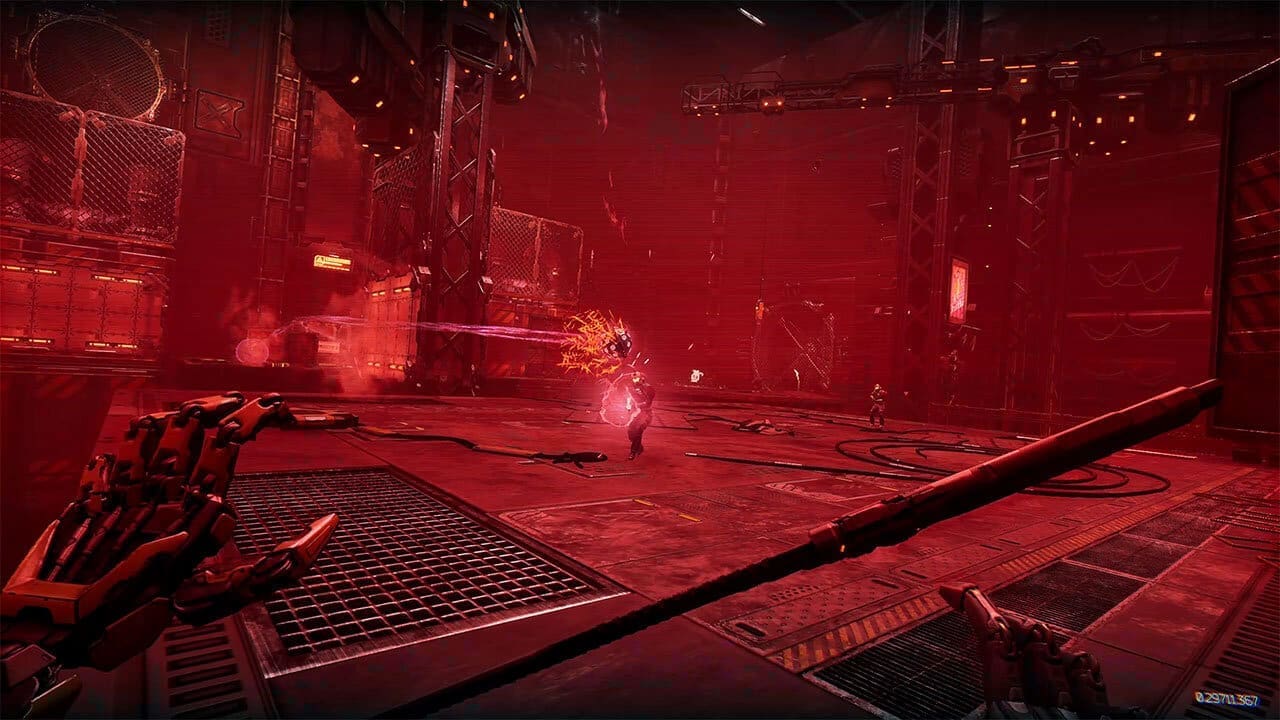 You’ll see red a lot as you die - image captured by the author