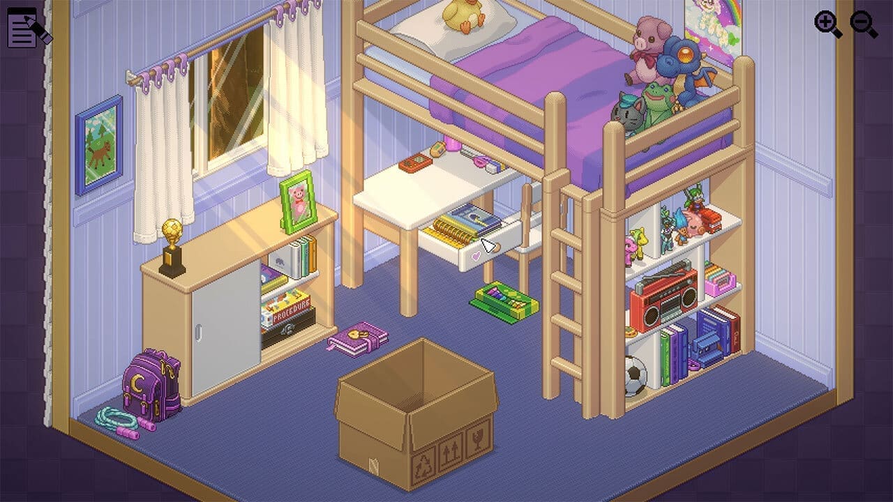 I place the stuffed toys on the bed, because that’s where mine are :D