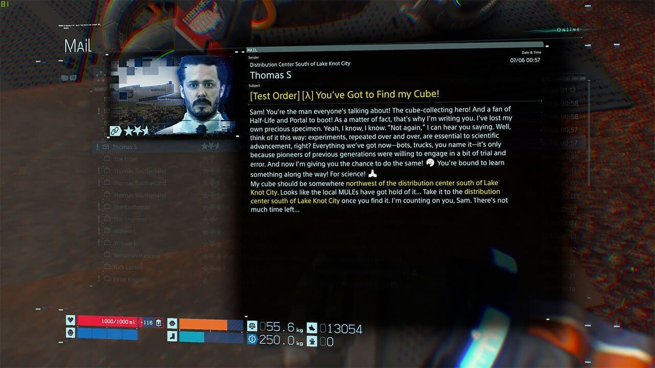 Mission three message