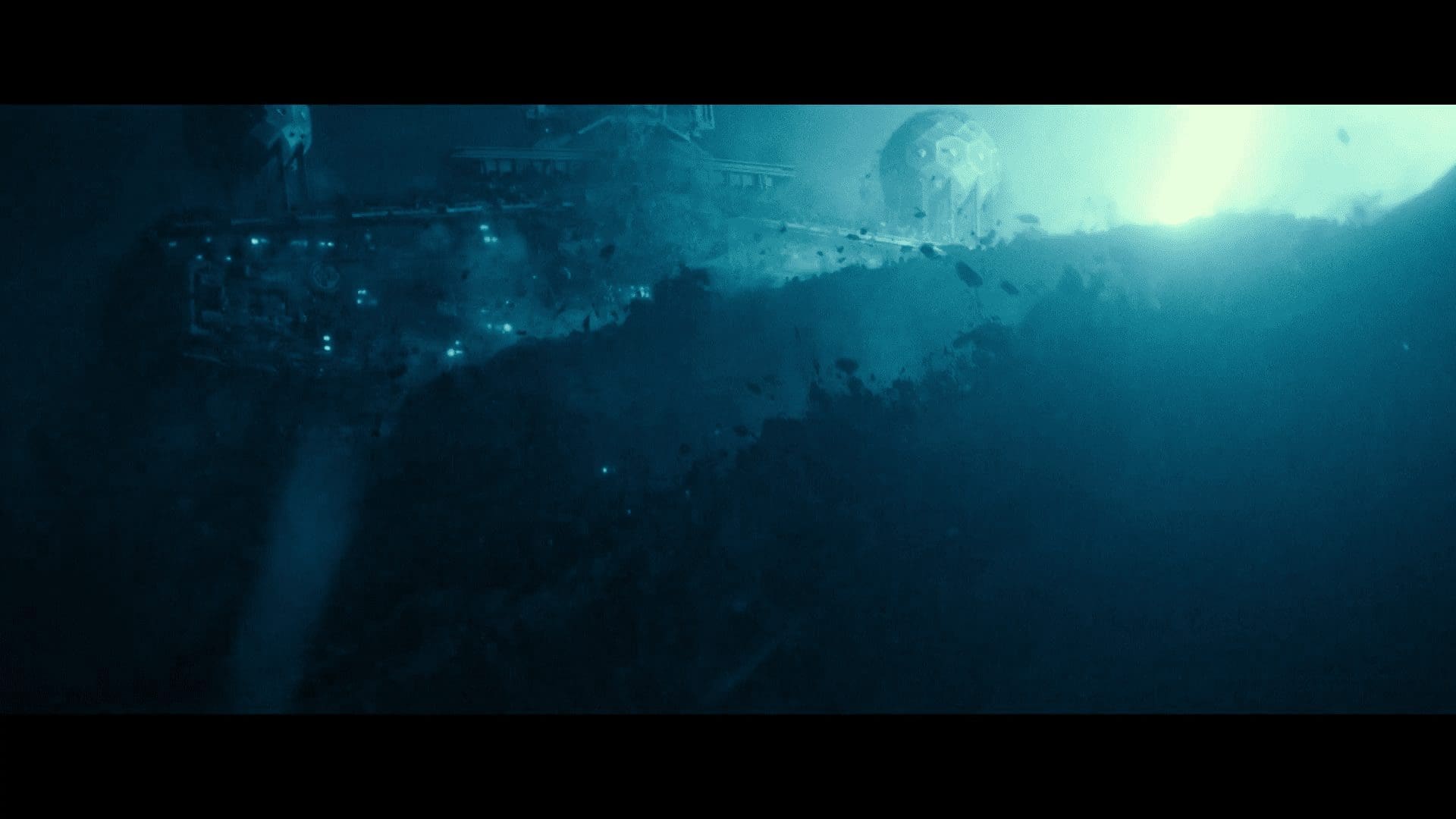 The Millennium Falcon leading a vast Resistance armada