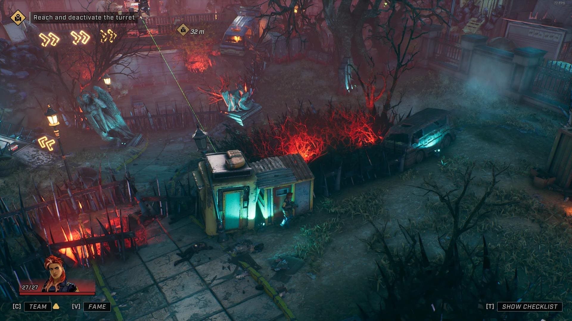 Showgunners — squad aiming downrange