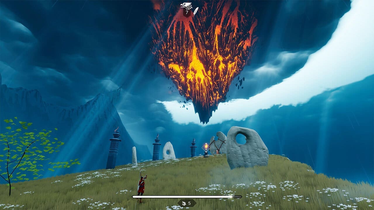 Your final challenge always looms overhead - image captured by the author.