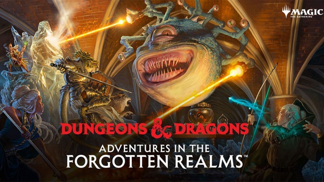 Dungeons & Dragons crosses over with Magic: The Gathering for the Adventures in The Forgotten Realms Set