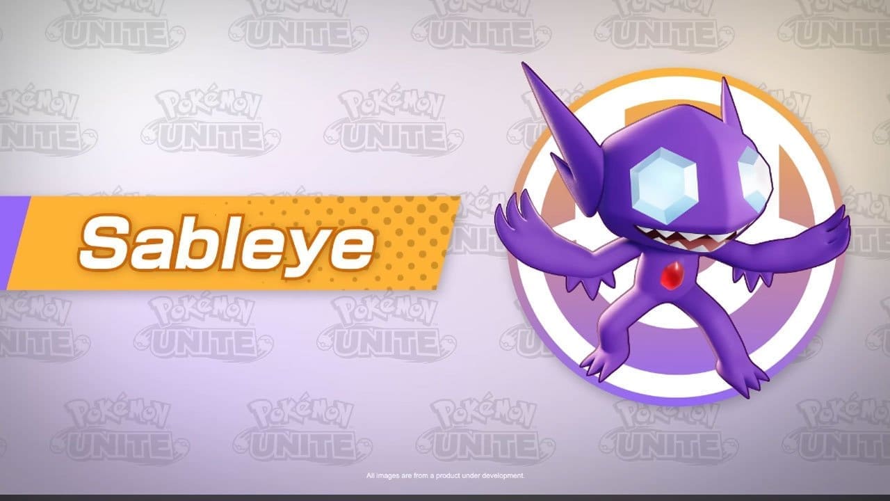 Sableye joins Pokemon Unite this week