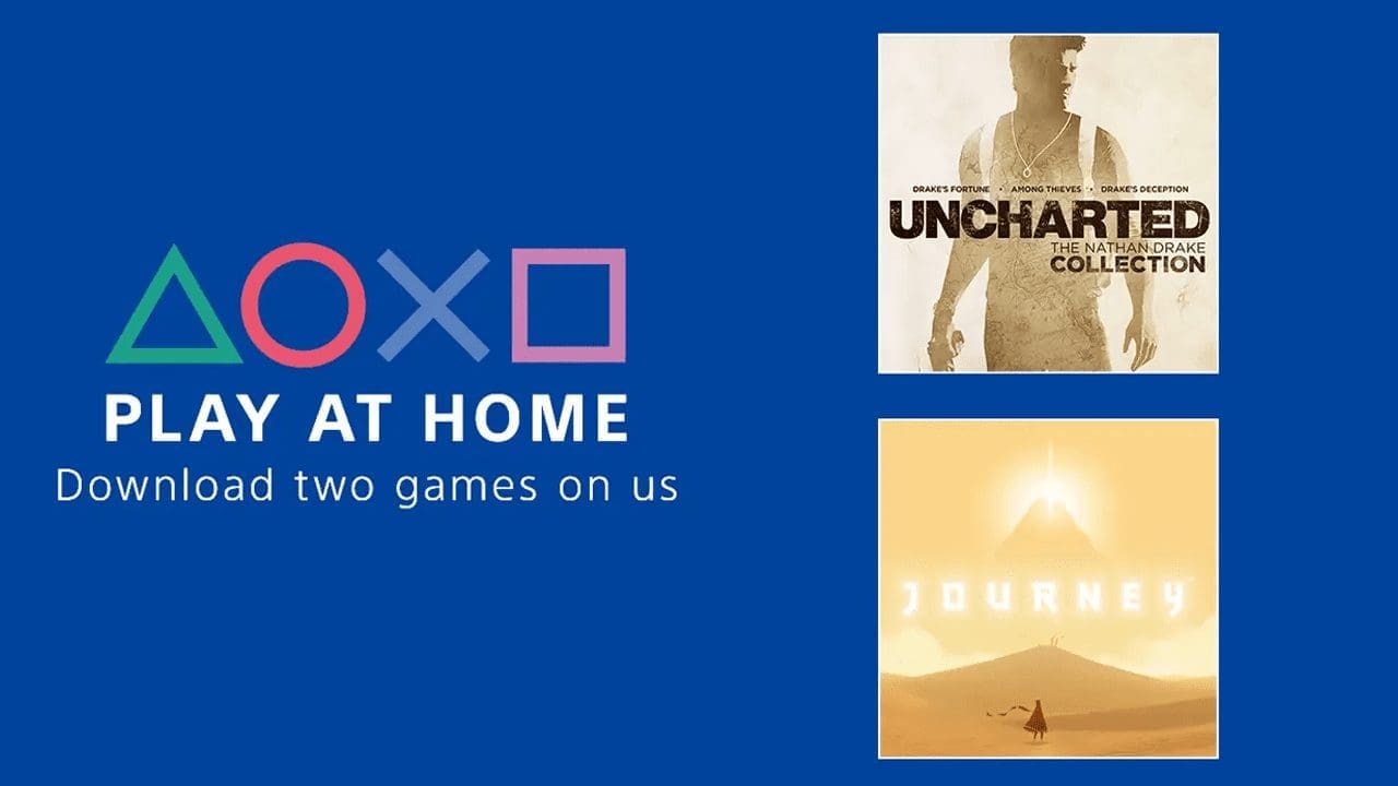 Stay Inside & Grab Uncharted & Journey For Free Right Now
