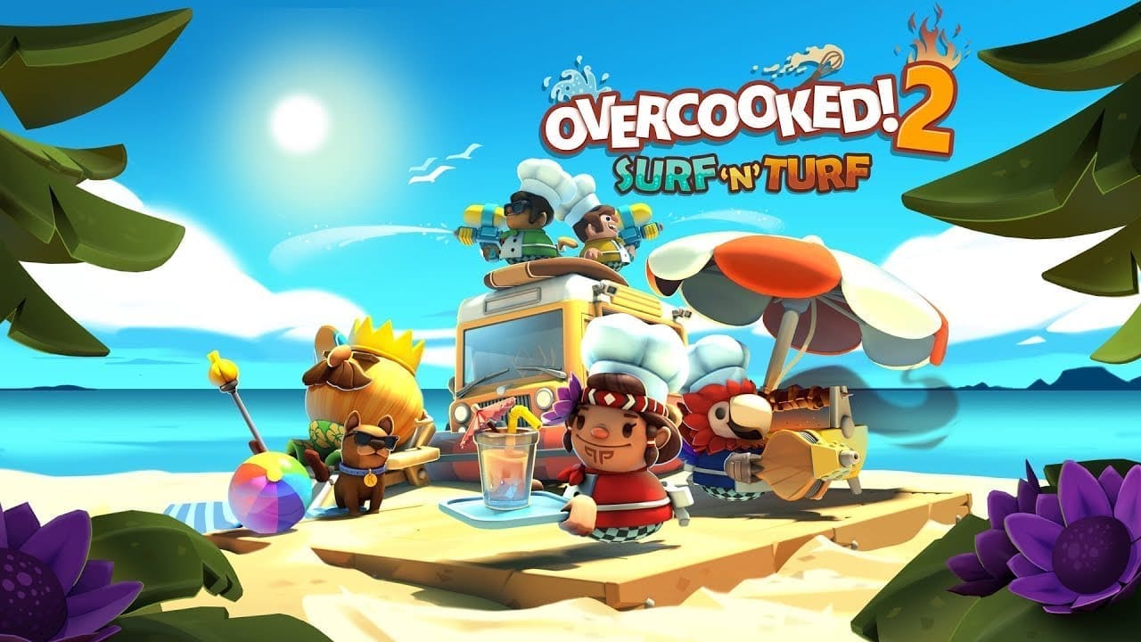 ‘Overcooked 2’ DLC ‘Surf ‘n’ Turf ‘ Is Available Now!
