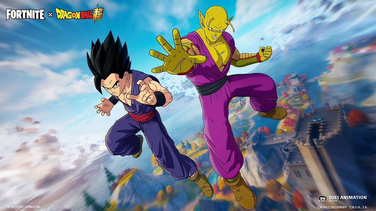 Son Gohan & Piccolo arrive in Fortnite with the second Fortnite x Dragon Ball collaboration