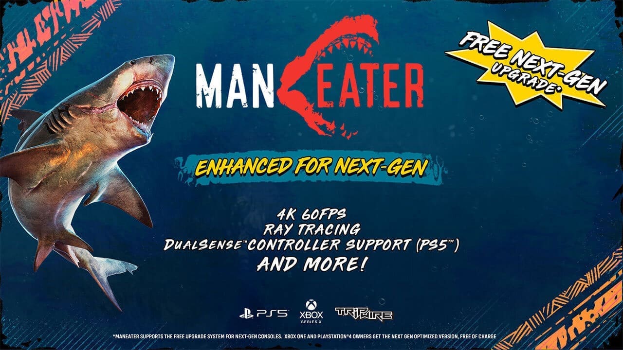 Maneater Enhanced Edition Offers 4K/60 With Free Upgrade, But No Save Transfer For PlayStation