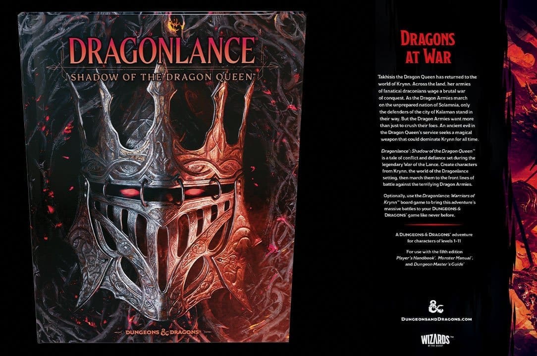 Dragonlance: Shadow of the Dragon Queen is all about WAR!