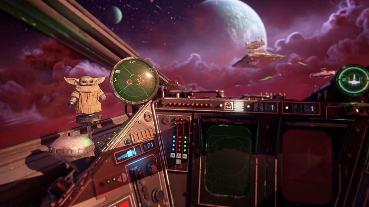 The Child Arrives In Star Wars: Squadrons