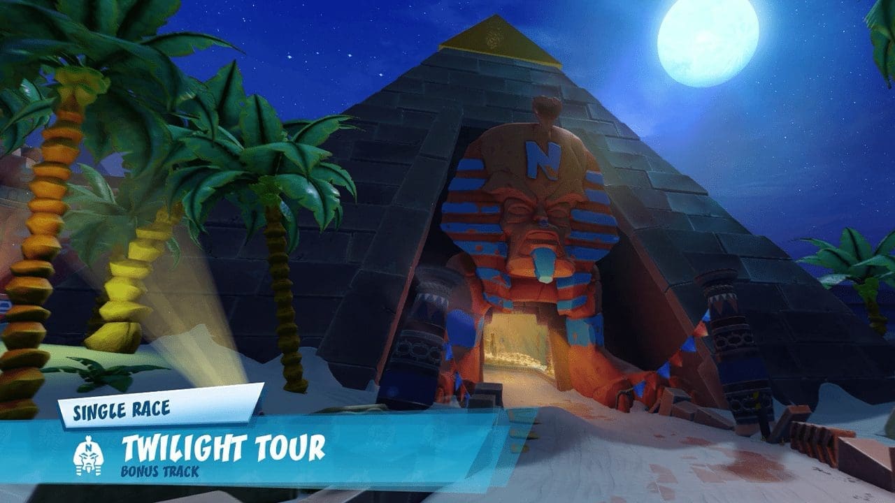 New Track ‘Twilight Tour’ Is Available Now For Free In Crash Team Racing
