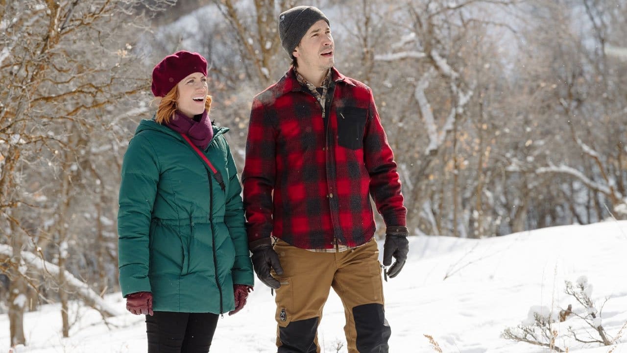 Brittany Snow stars in a Christmas movie about getting dumped but still heading to your ex’s family for the holidays