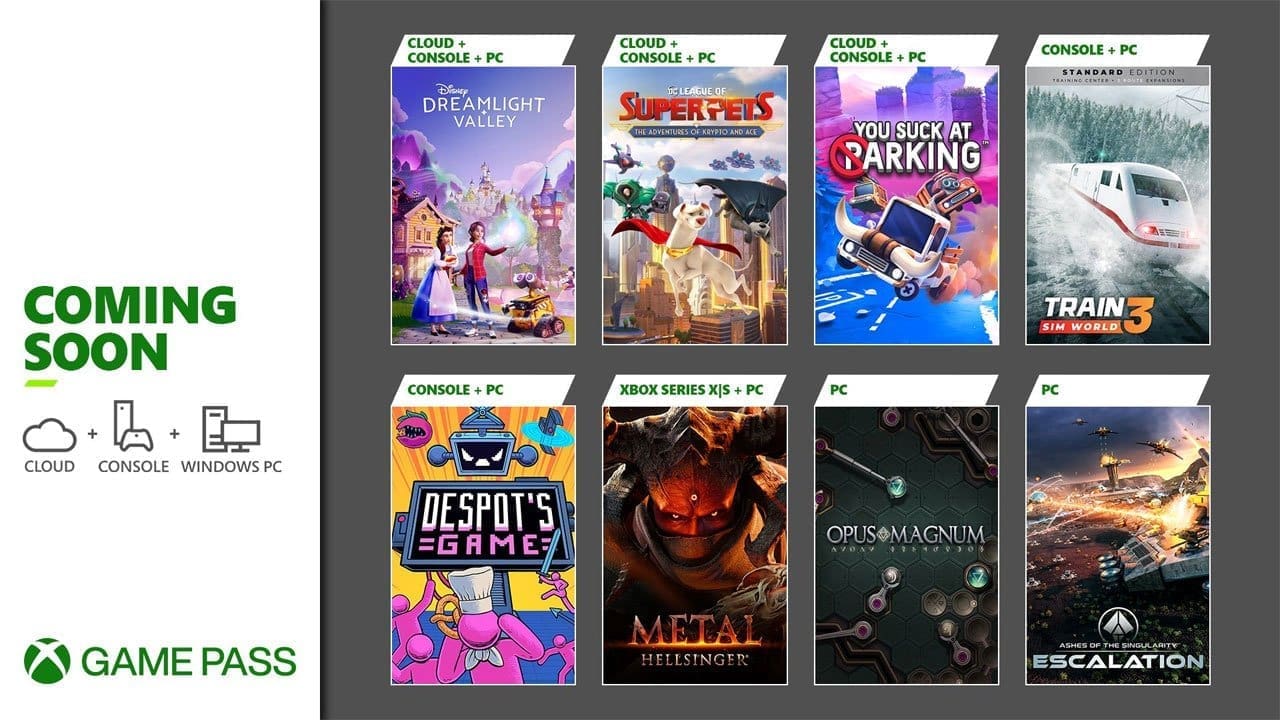 Xbox Game Pass Update: Disney Dreamlight Valley, Metal: Hellsinger, You Suck At Parking