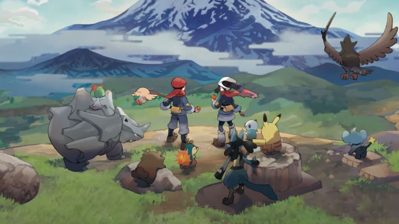 Pokémon Showcase: Gameplay from Brilliant Diamond, Shining Pearl and Pokémon Legends: Arceus