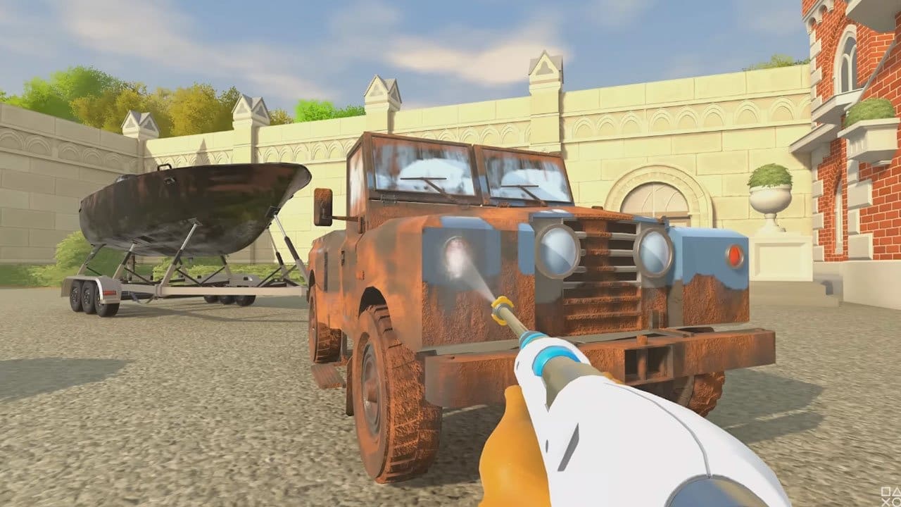 PowerWash Simulator arrives on PS5 & PS4 on January 31st alongside Tomb Raider crossover