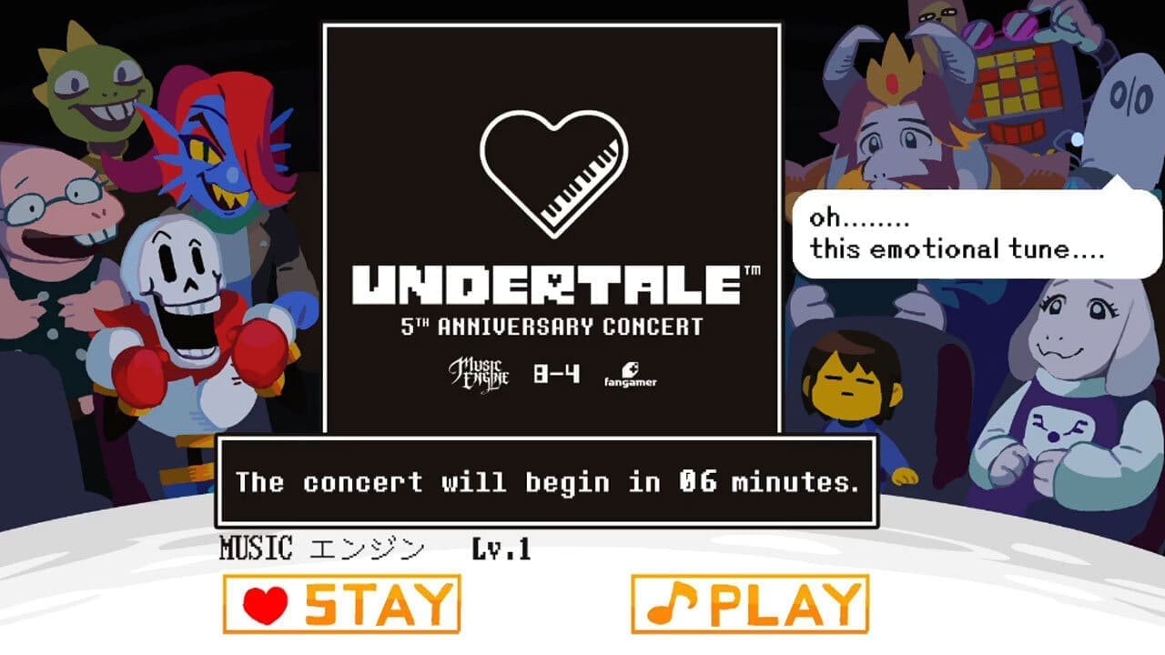 Undertale 5th Anniversary Concert Is Emotional