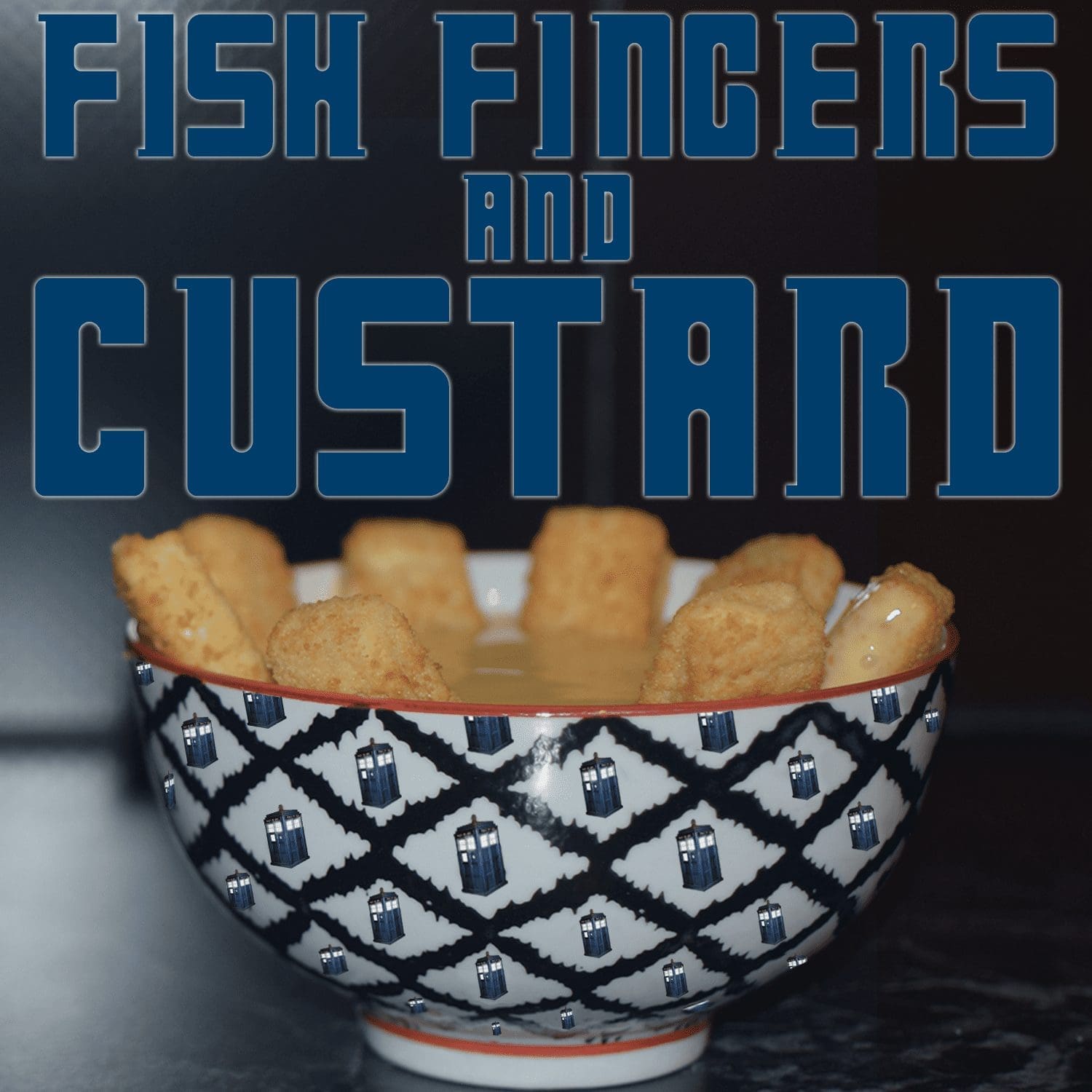 Fish Fingers and Custard show art