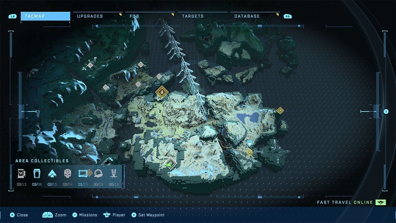 Zeta Halo world map view