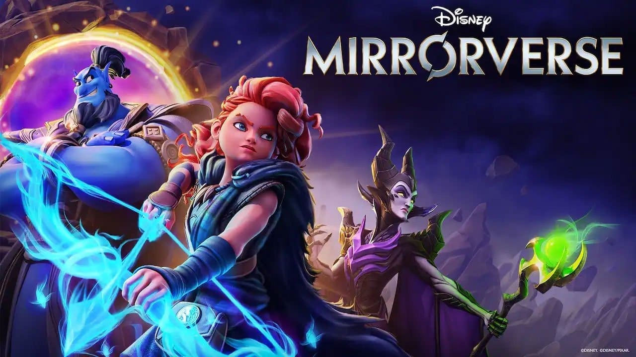 Disney Mirrorverse — Merida and Ursula in combat poses