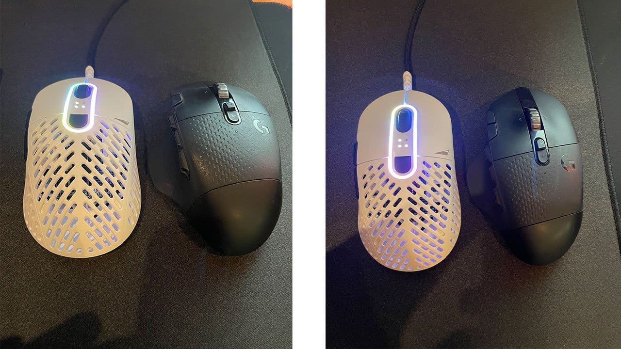 Makalu 67 compared to Logitech G604