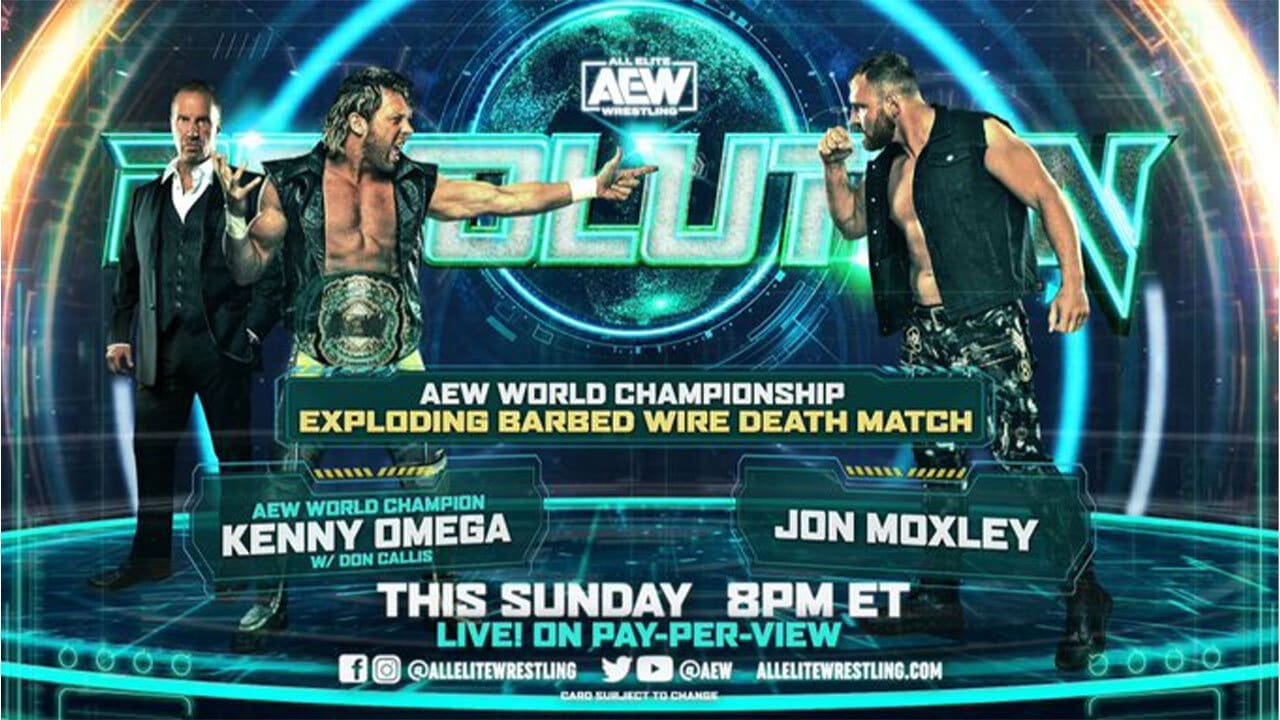 AEW World Championship - Exploding Barbed Wire Deathmatch
