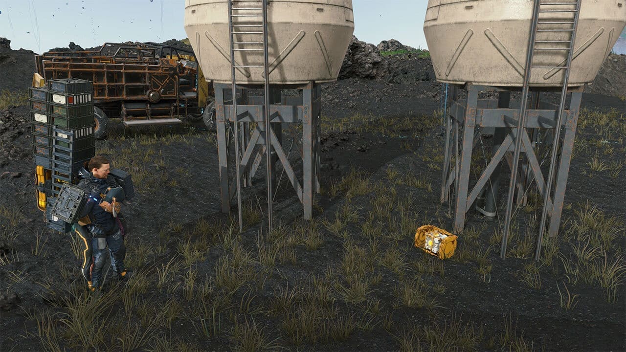 Companion cube near Peter Englert's shelter