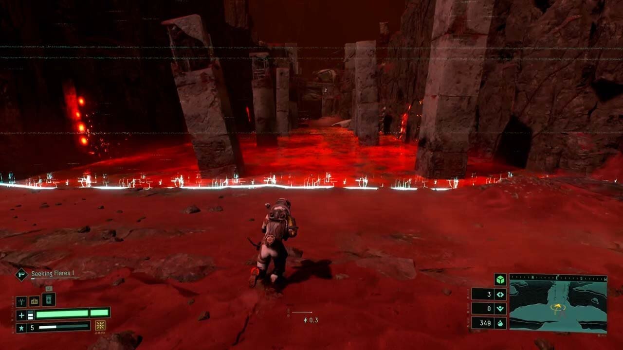 Returnal Sunface Fragment 2 — Crimson Wastes entry