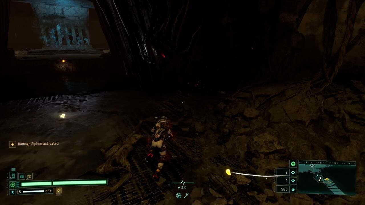 Returnal Sunface Fragment 4 — Echoing Ruins lava room