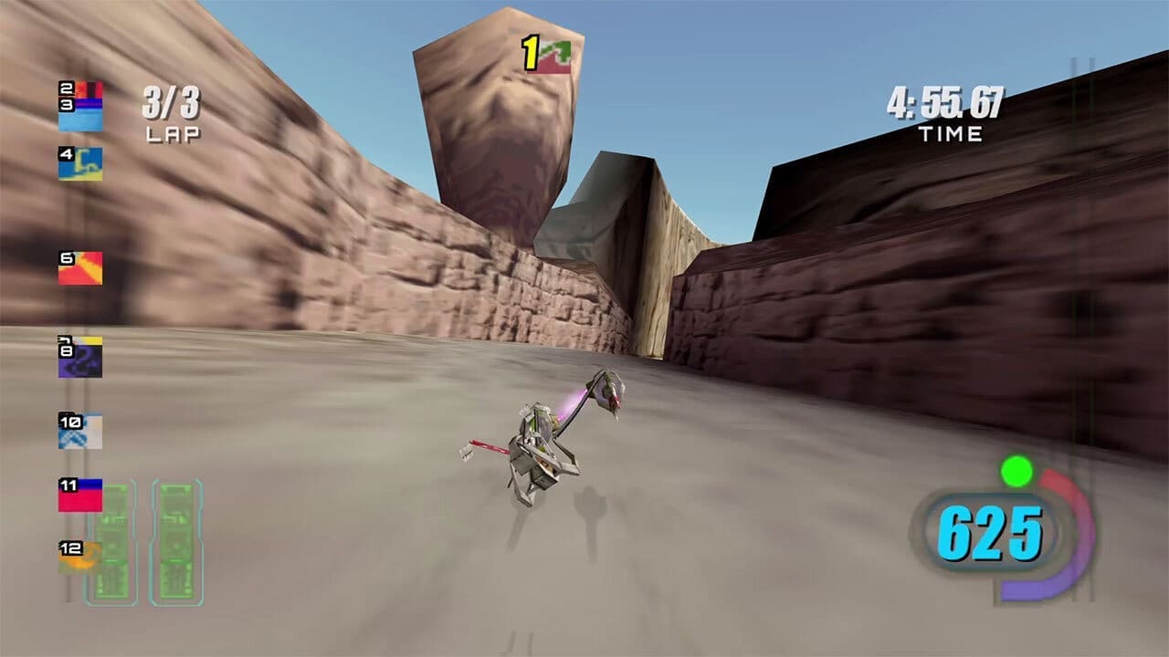 Gameplay screenshot of Star Wars Episode I: Racer