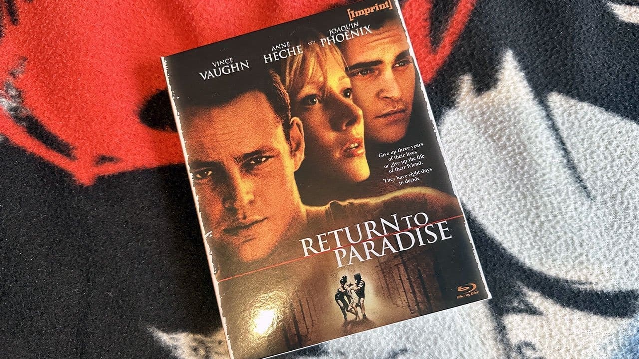 Return to Paradise (1998) Blu-ray review header