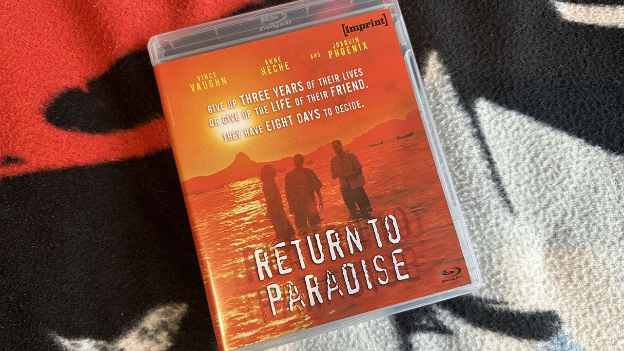Return to Paradise Blu-ray without slipcover