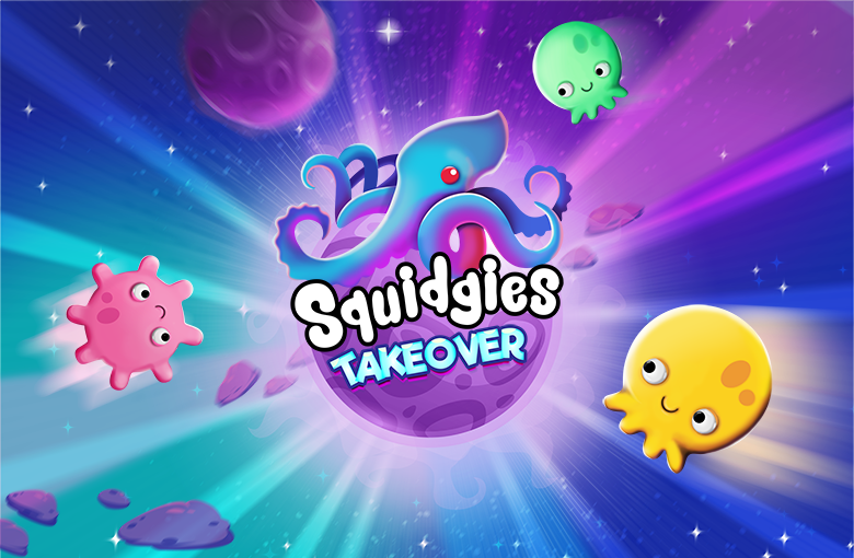 Squidgies Takeover — key art