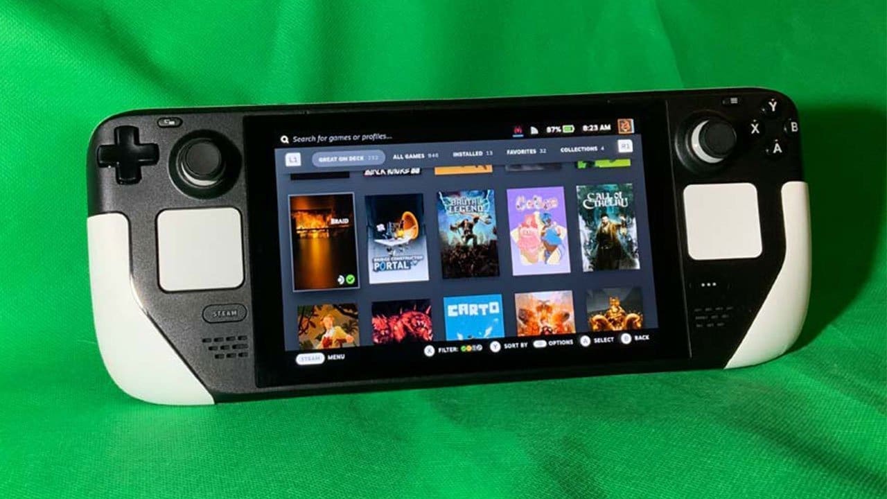 Steam Deck handheld review header image