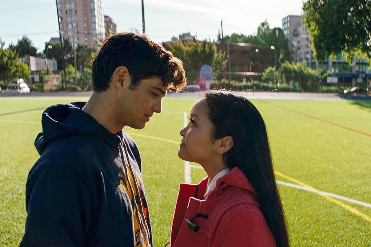 Noah Centineo and Lana Condor in To All the Boys I've Loved Before