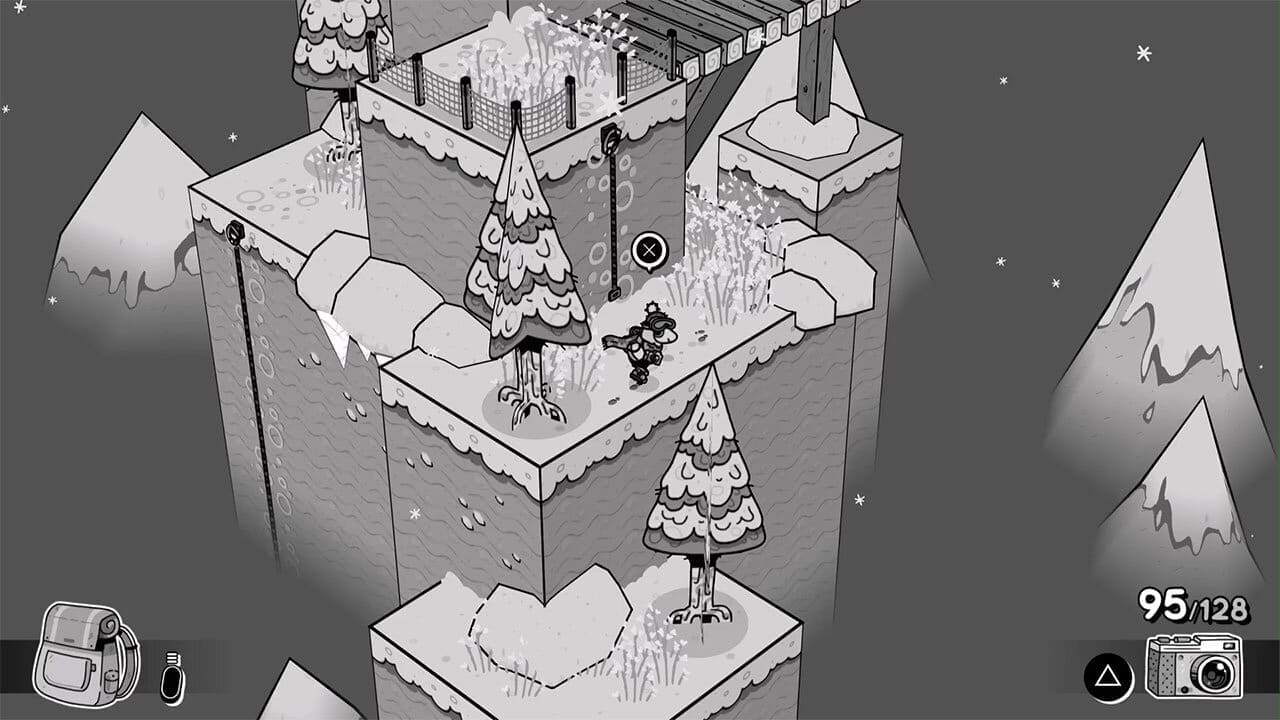 Snow days you have to stay warm and wooly with an extra scarff ontop of your fur - image captured by the author