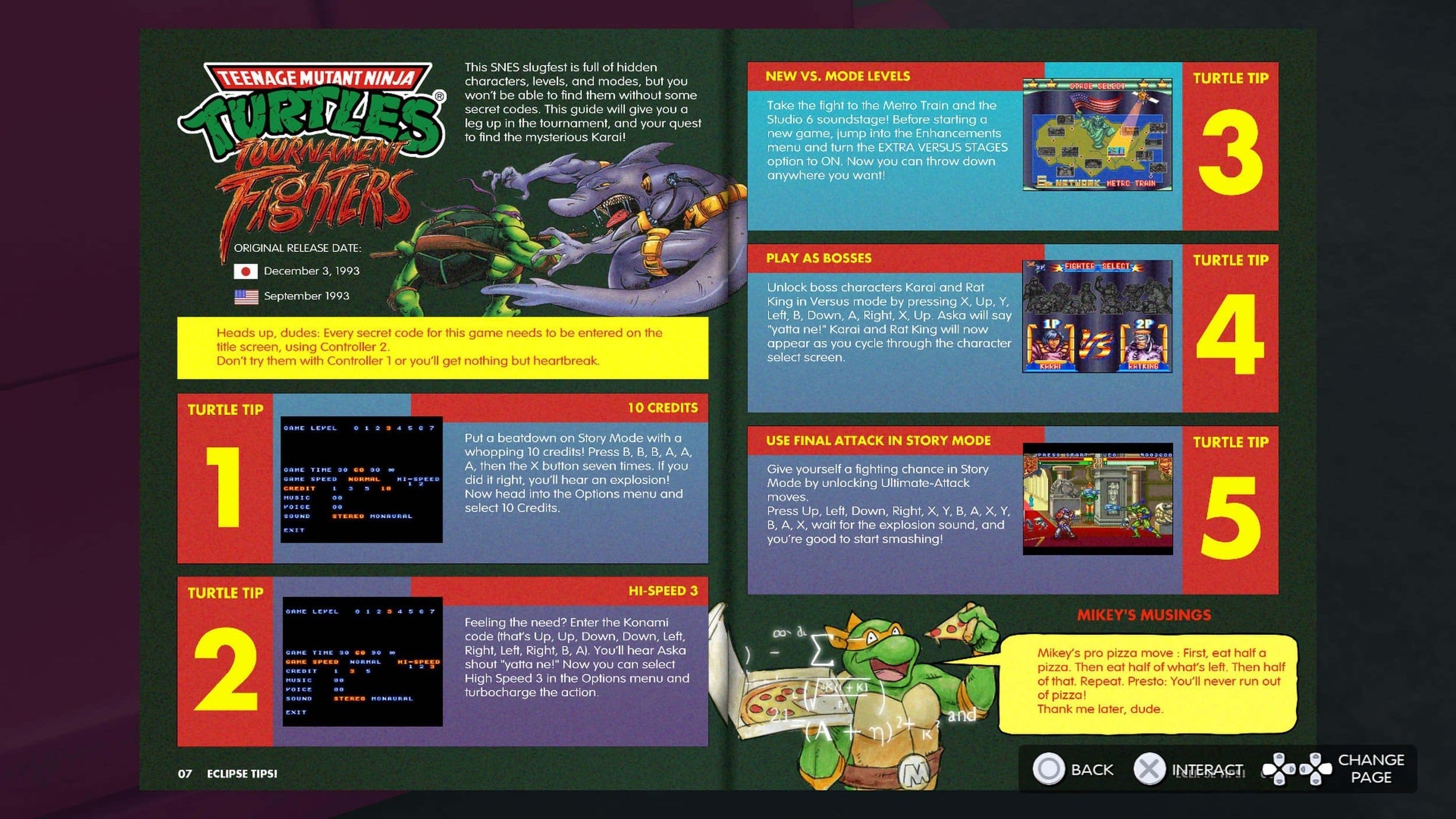 Teenage Mutant Ninja Turtles_ The Cowabunga Collection Stratergy guides in the lair (2).jpg