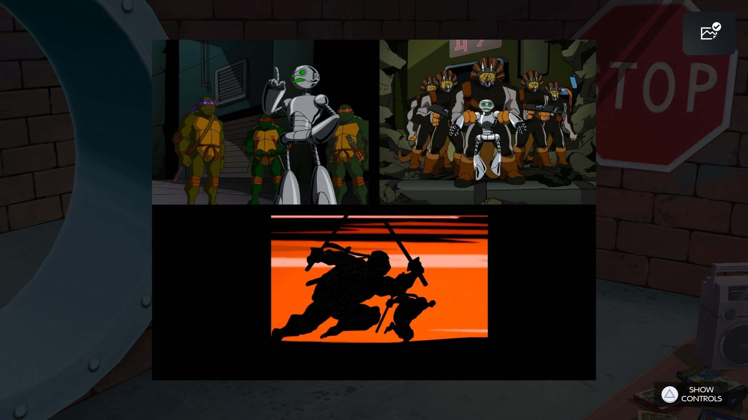 Teenage Mutant Ninja Turtles_ The Cowabunga Collection Television series in the lair 04.jpg