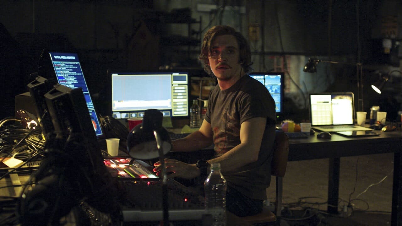 Kyle Gallner in the Shudder Original, The Cleansing Hour