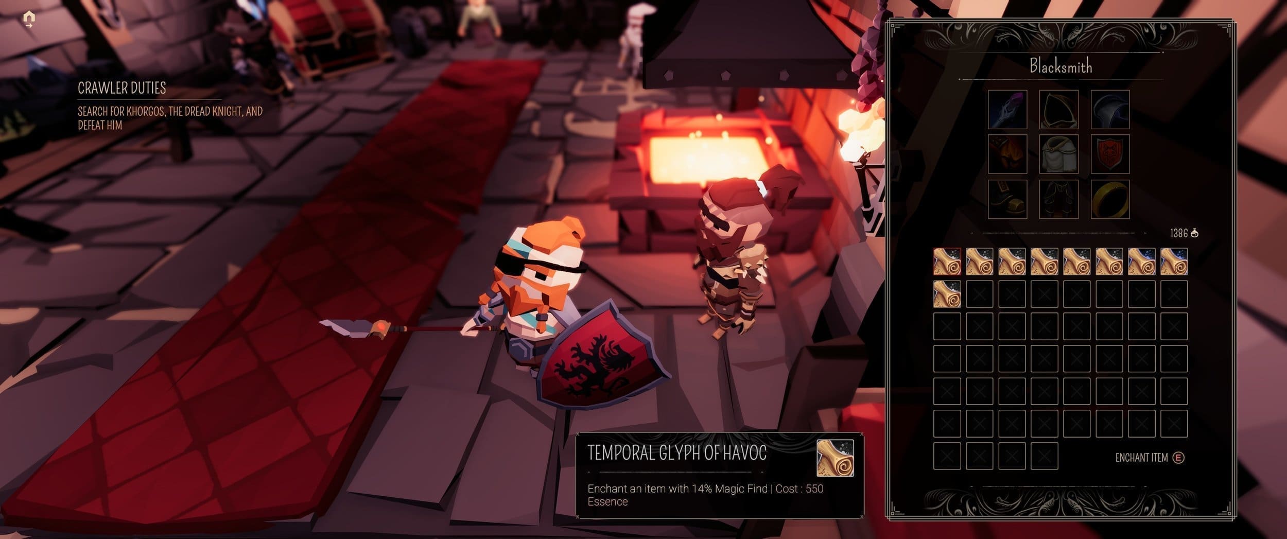 Blacksmith enhancement