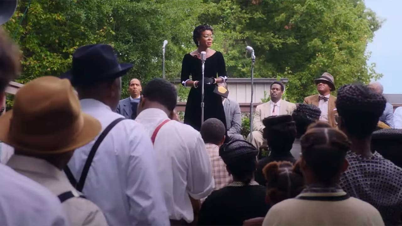 Danielle Deadwyler as Mamie in Till