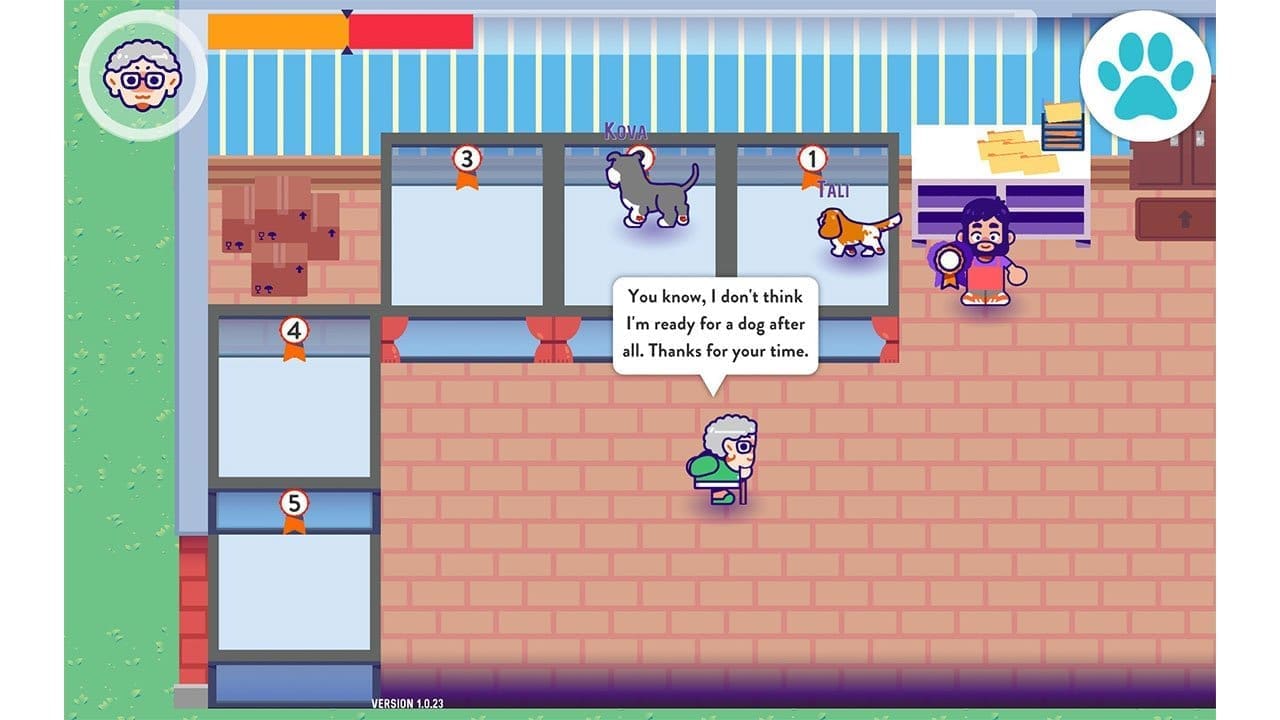 Unsuccessful adoption example