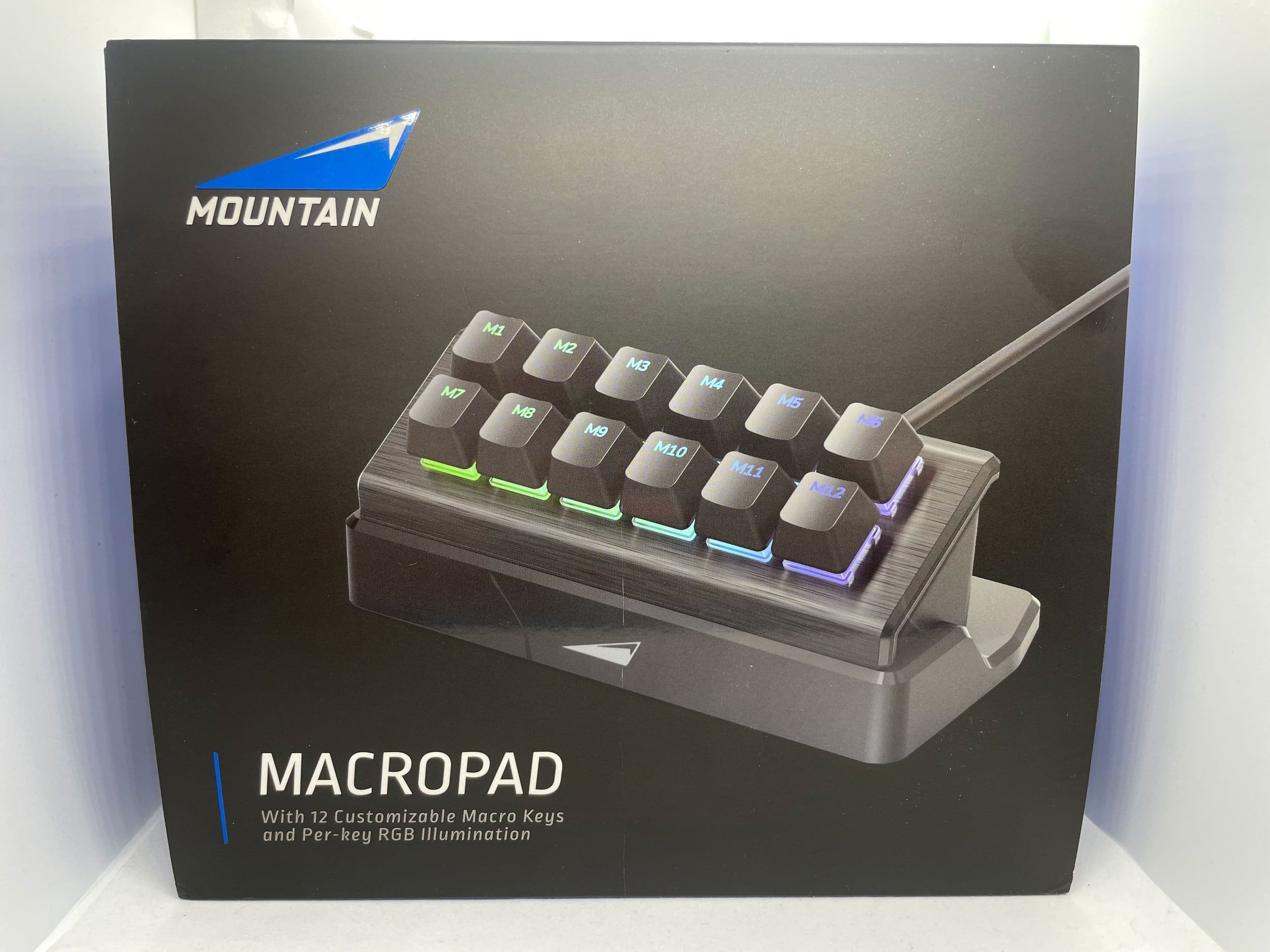 Mountain MacroPad unboxing: outer packaging
