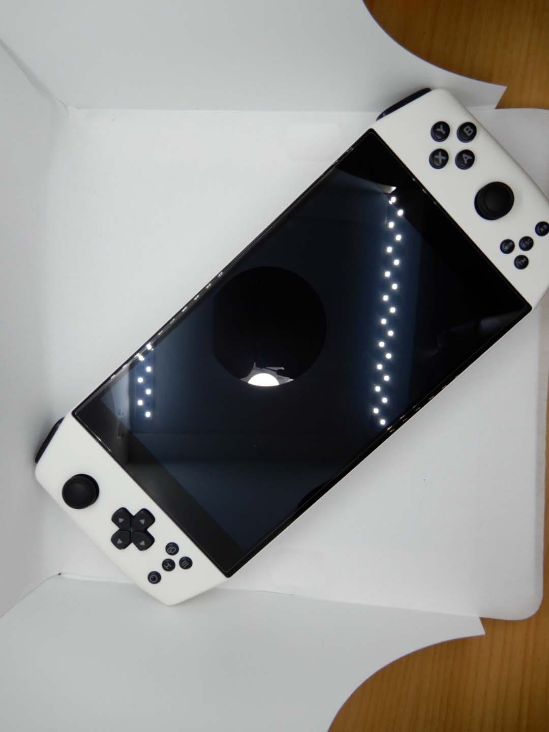 Under-lighting detail