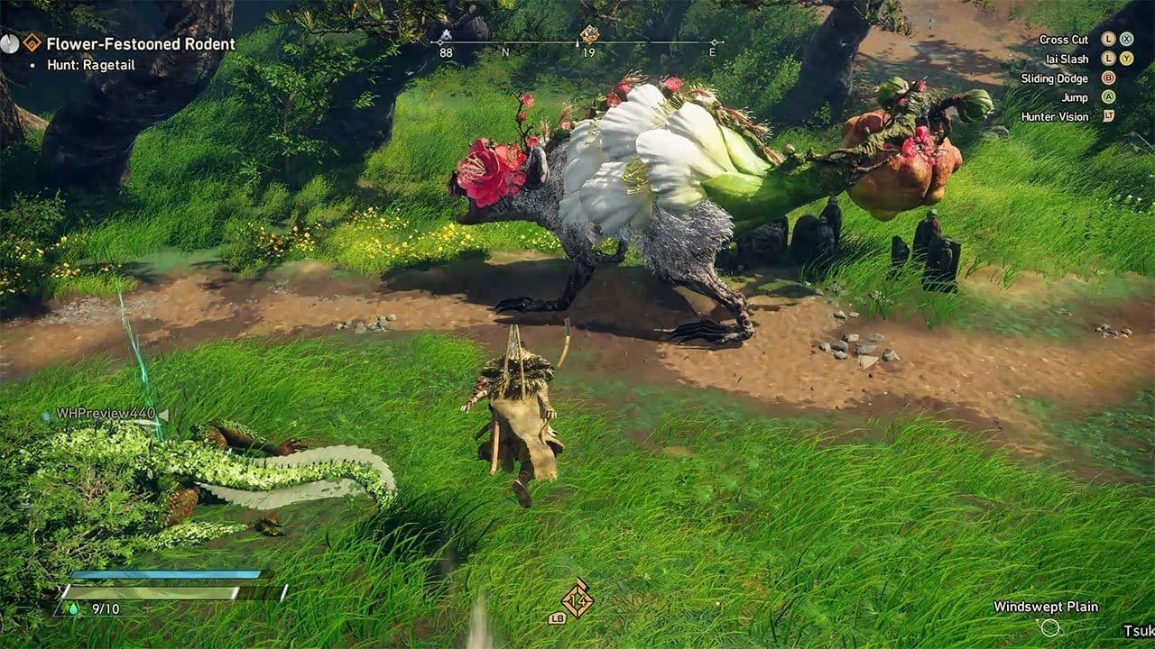 Exploring Azuma: a hunter faces a Kemono