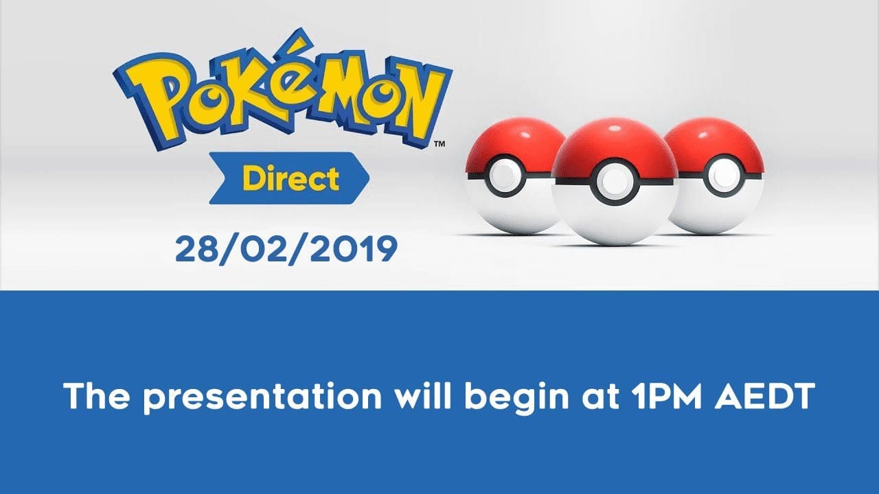 Pokémon&nbsp;Direct Bringing Potential Gen 8 Reveal At 1 PM AEDT