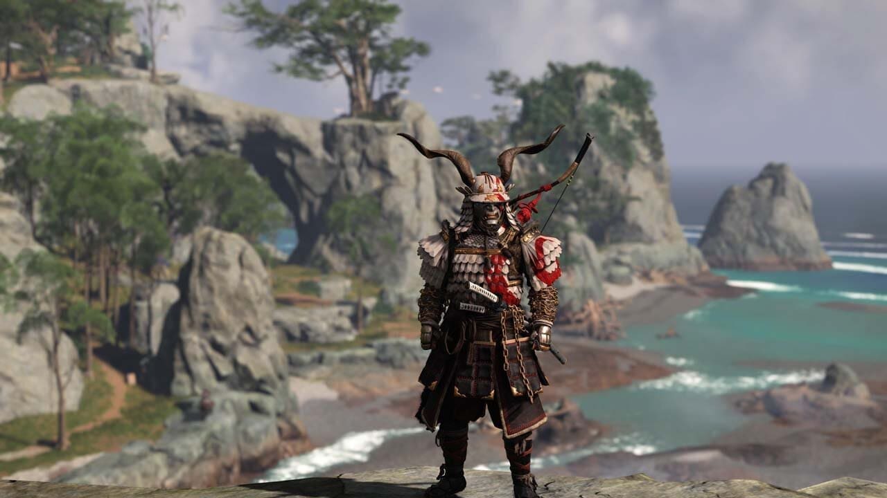 A God of War armour set is unlockable in the Iki Island DLC, and BOY it is good looking. 