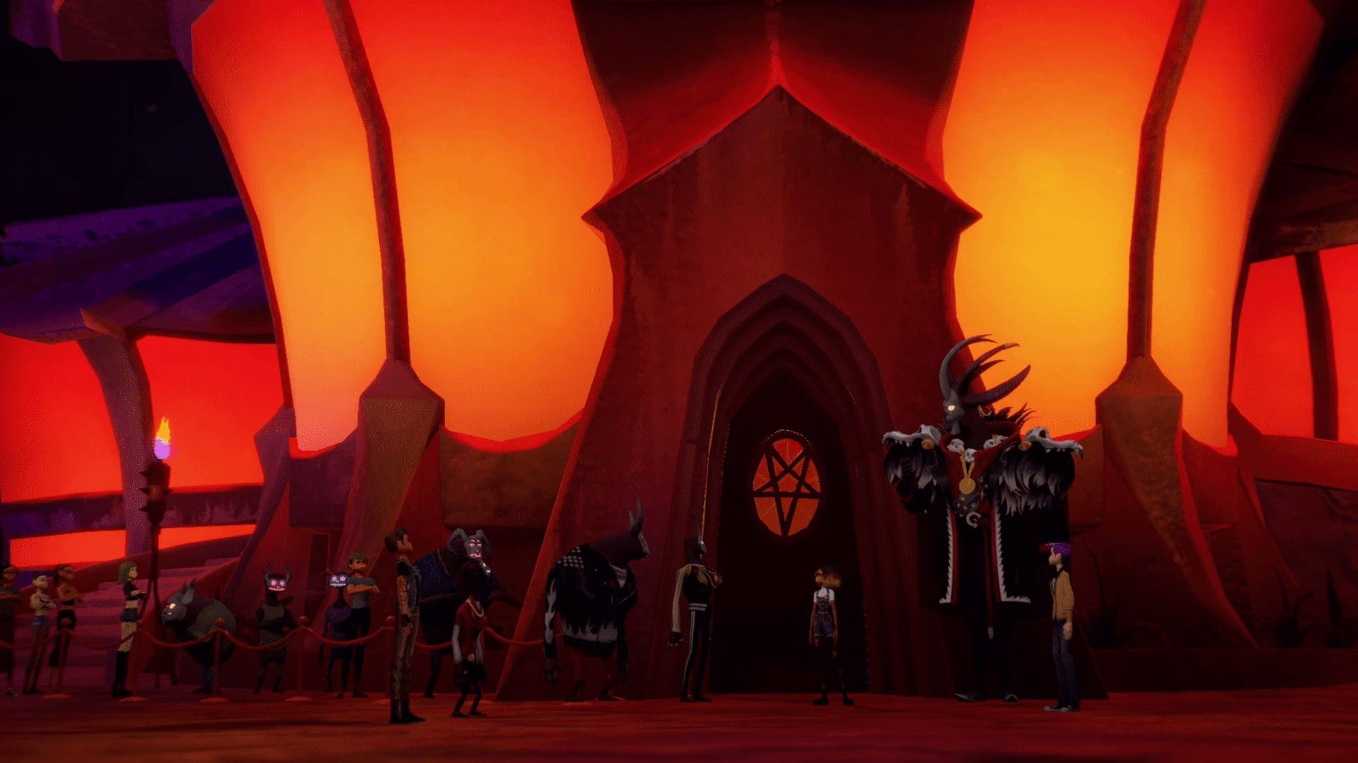 Afterparty bar scene