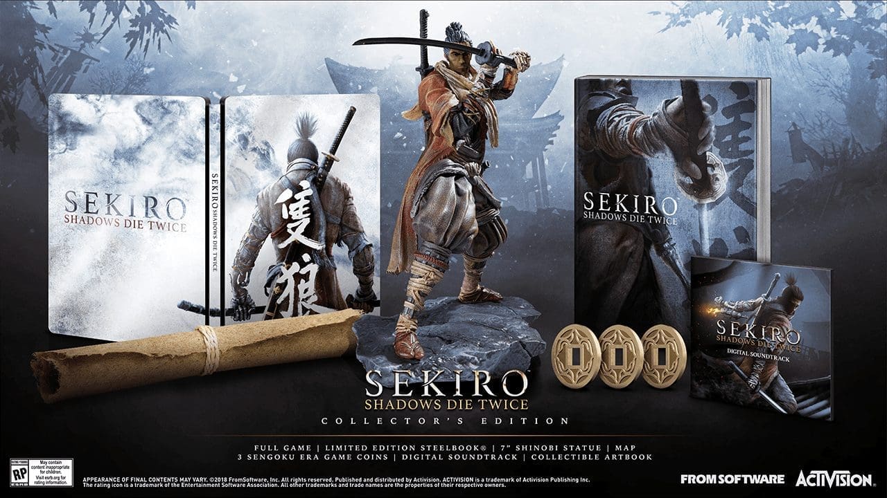 ‘Sekiro: Shadows Die Twice’ Coming March 2019 With A Shinobi Statue Collectors Edition