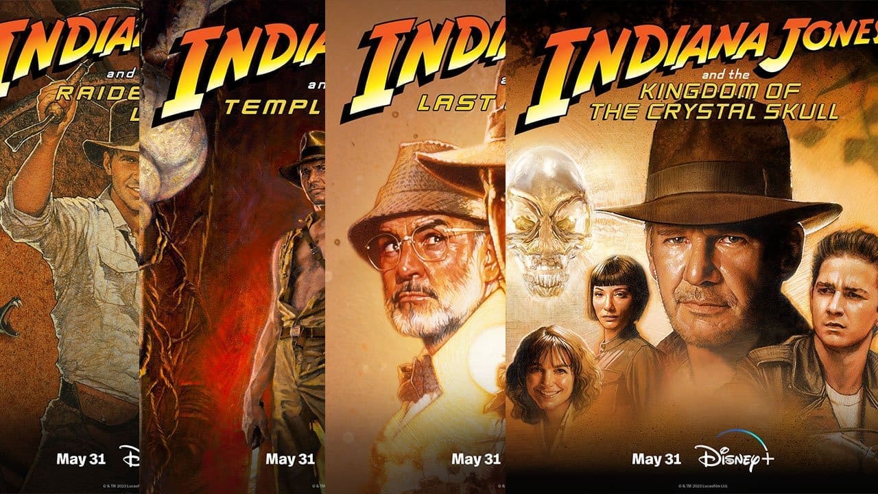 Indiana Jones films are being added to Disney+ today